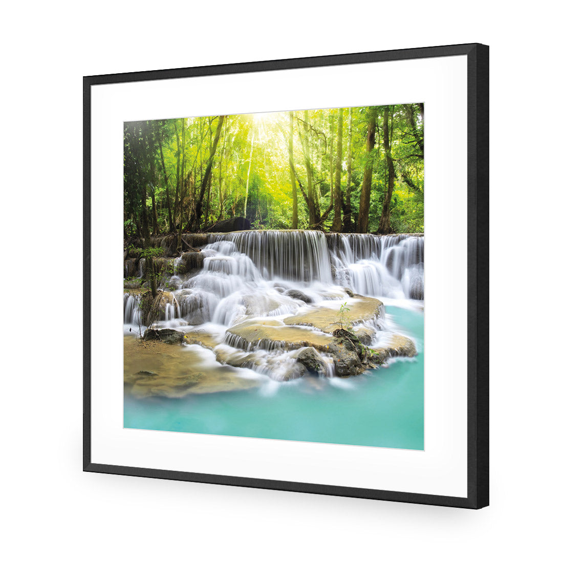 Waterfall Sunset (square)