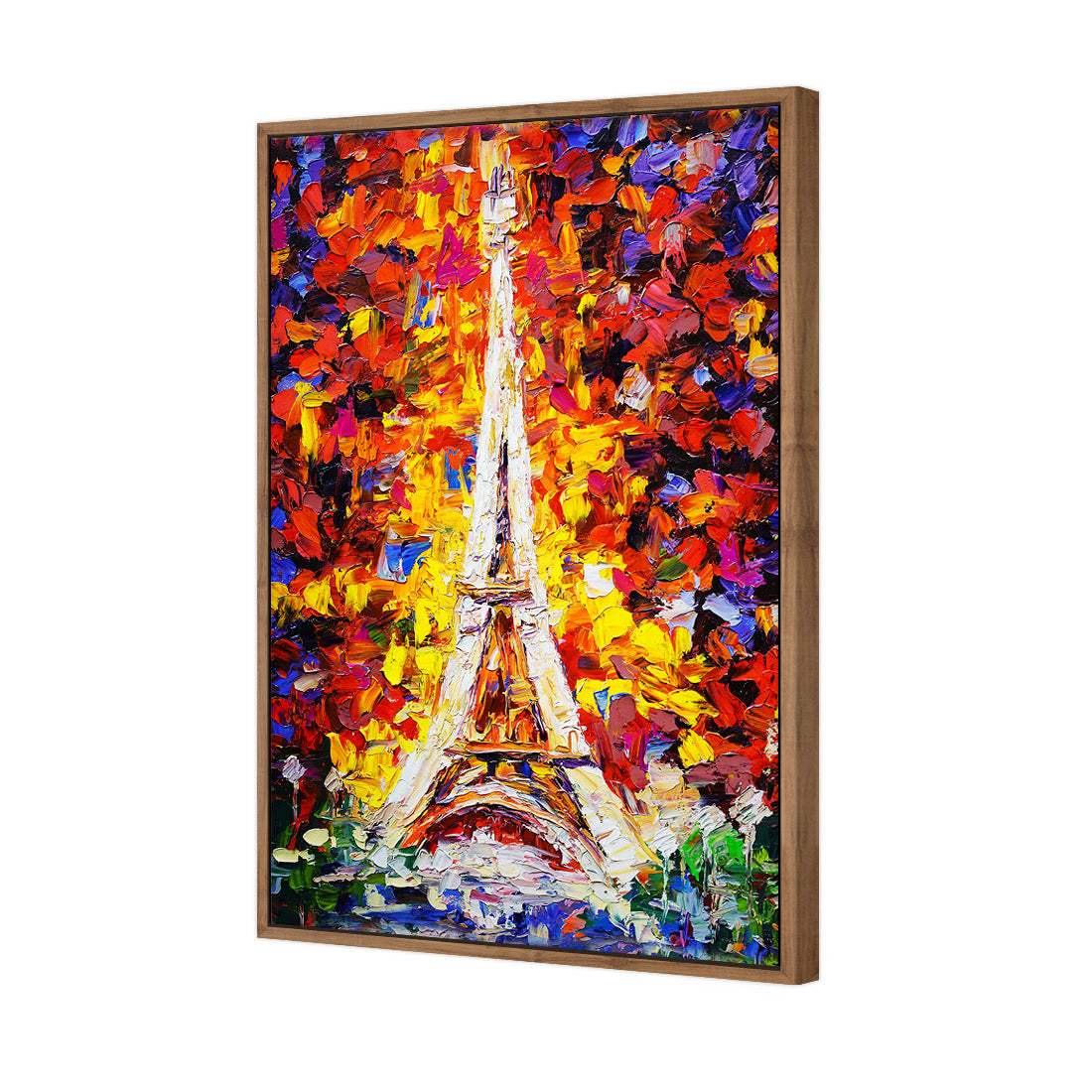 Painted Eiffel Tower