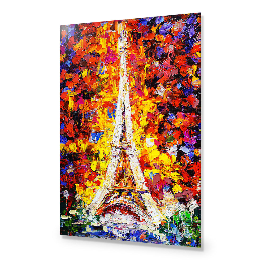 Painted Eiffel Tower