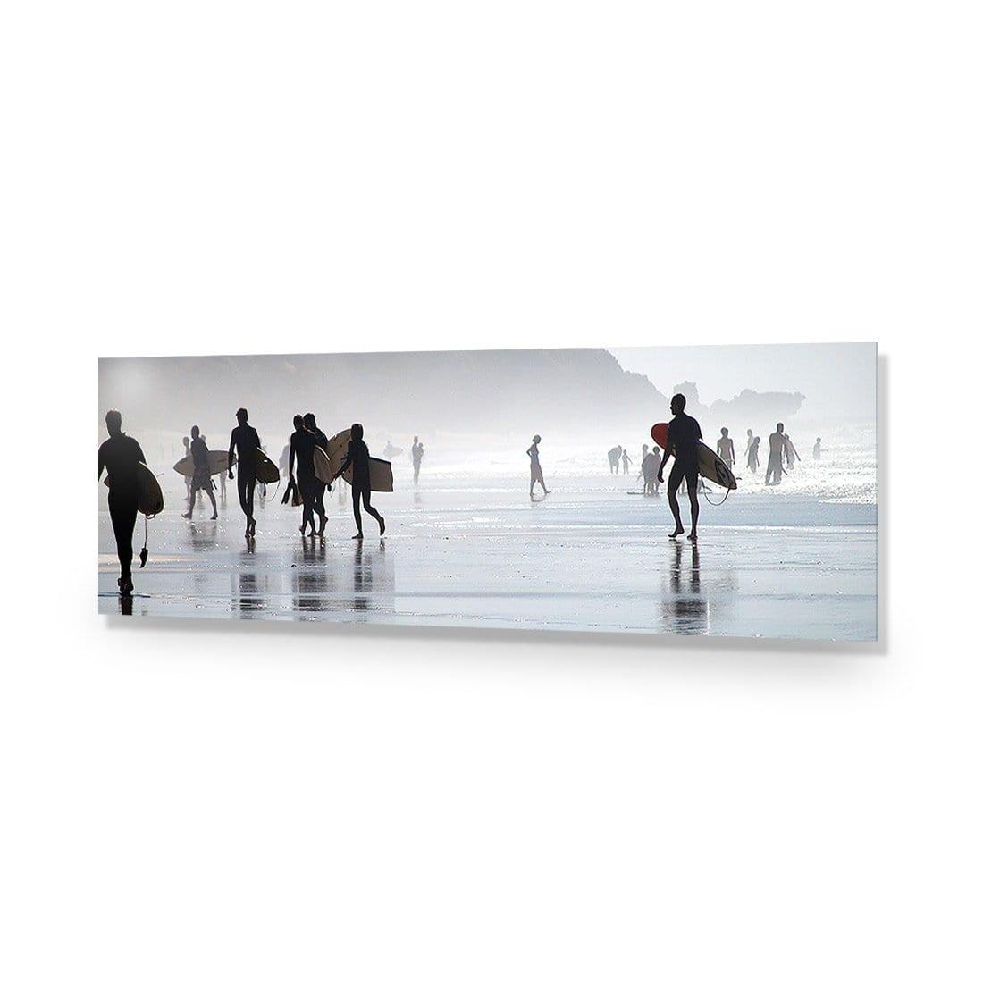 Surfers in the Mist (Long)