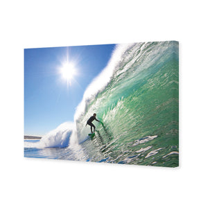 Surfer in the Sun, Rectangle | Classic Canvas | No Frame | Stretched Canvas