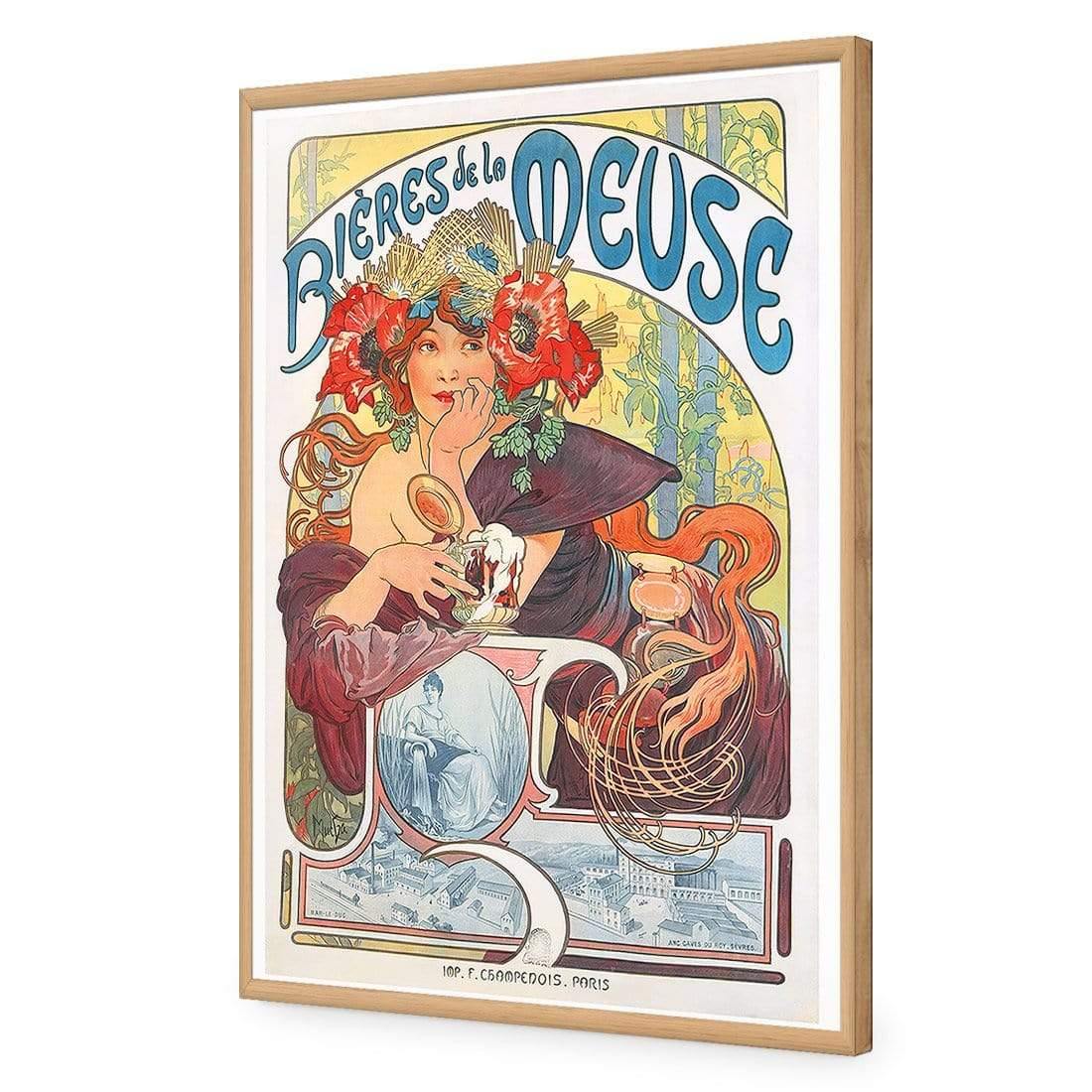 Bieres de la Meuse By Alphonse Mucha