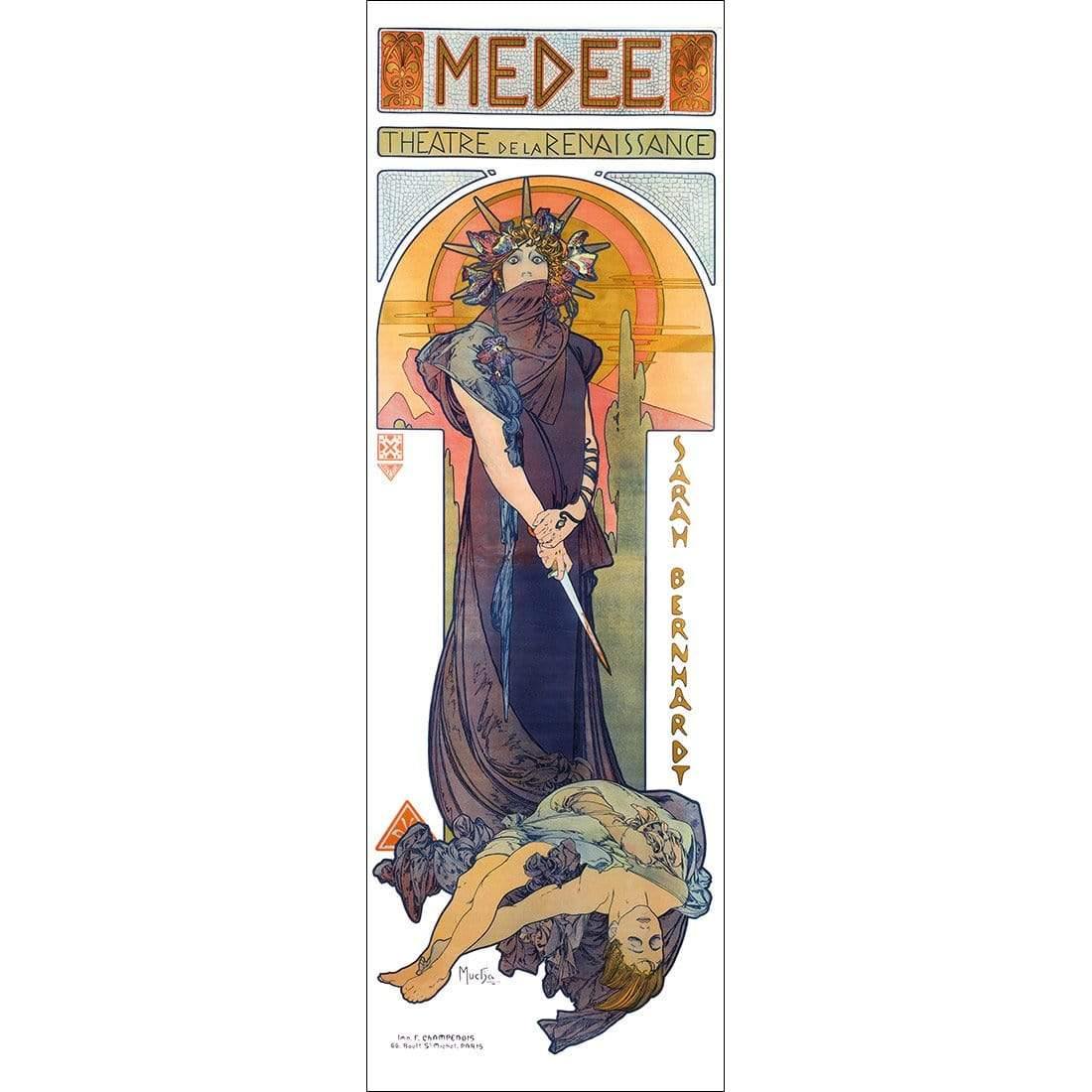 Medea By Alphonse Mucha