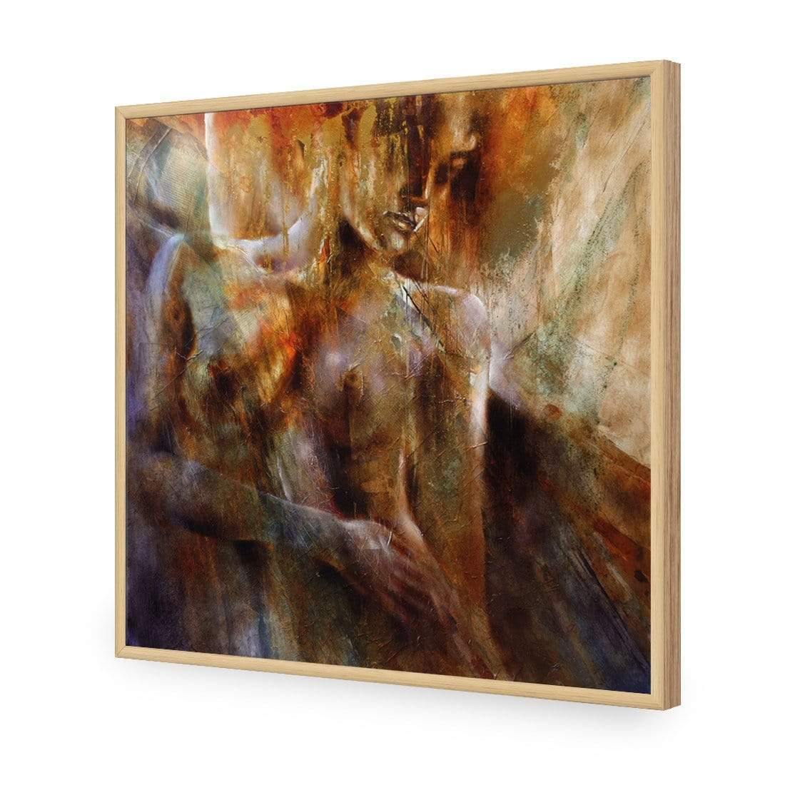 Karla by Annette Schmucker | Classic Acrylic | Flat Frame No Border | Oak
