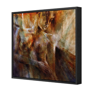 Karla by Annette Schmucker | Classic Canvas | Floating Frame | Black