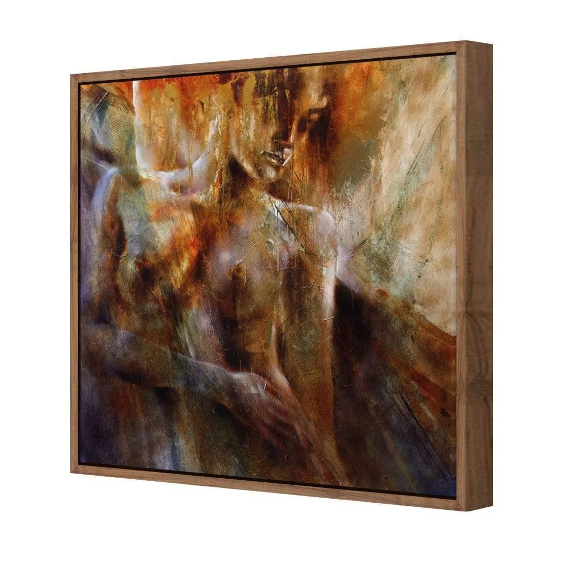 Karla by Annette Schmucker | Classic Canvas | Floating Frame | Natural