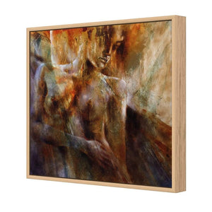 Karla by Annette Schmucker | Classic Canvas | Floating Frame | Oak
