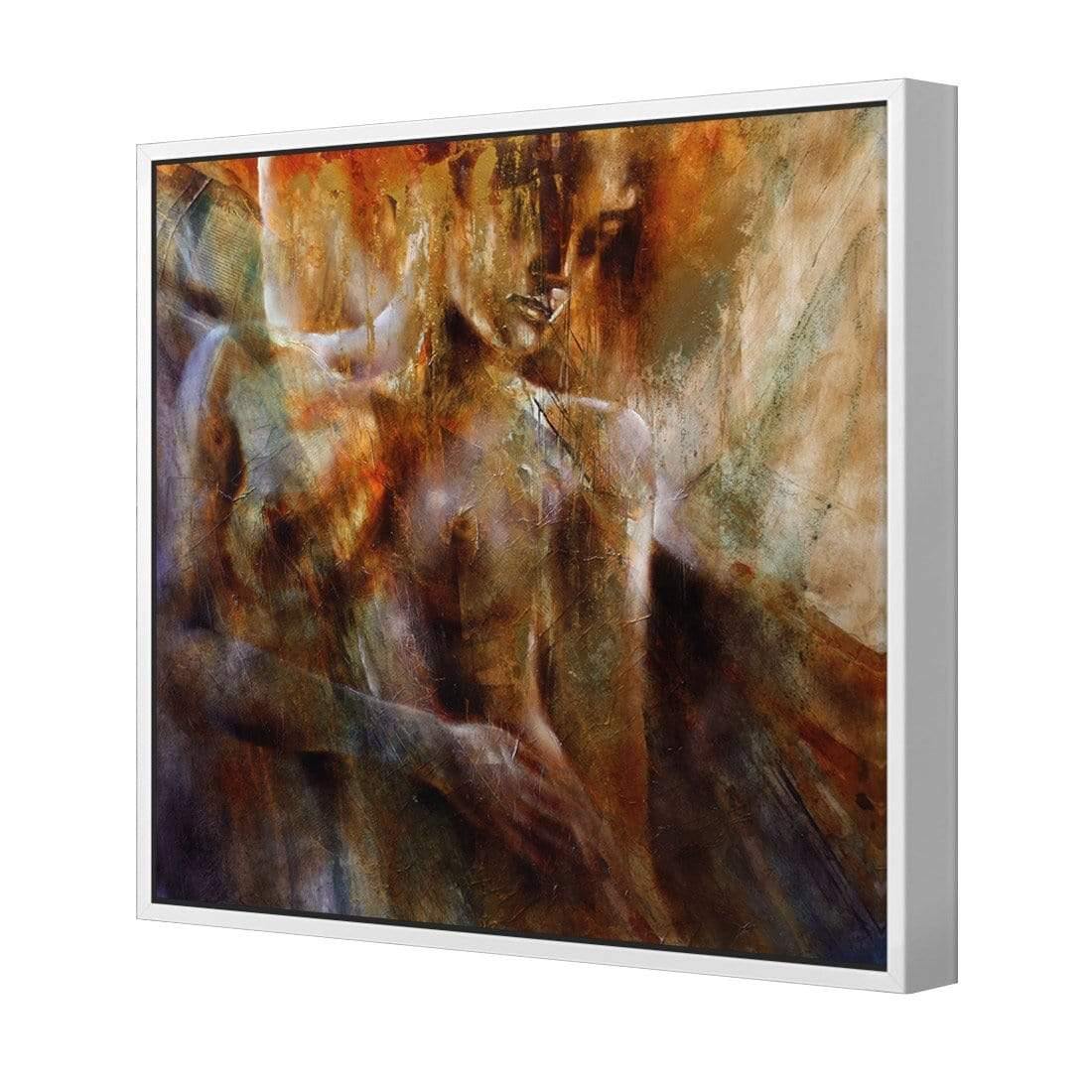 Karla by Annette Schmucker | Classic Canvas | Floating Frame | White
