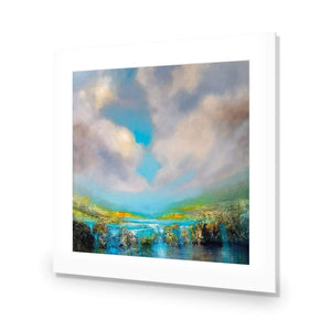 Waterfall Gorge by Annette Schmucker | Classic Acrylic | No Frame With Border