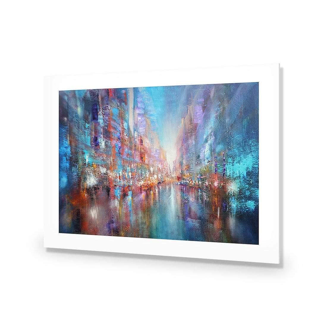 City of Blue by Annette Schmucker | Classic Acrylic | No Frame With Border