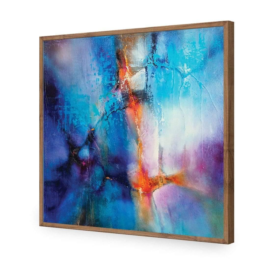 Turquoise and Magenta Splash by Annette Schmucker