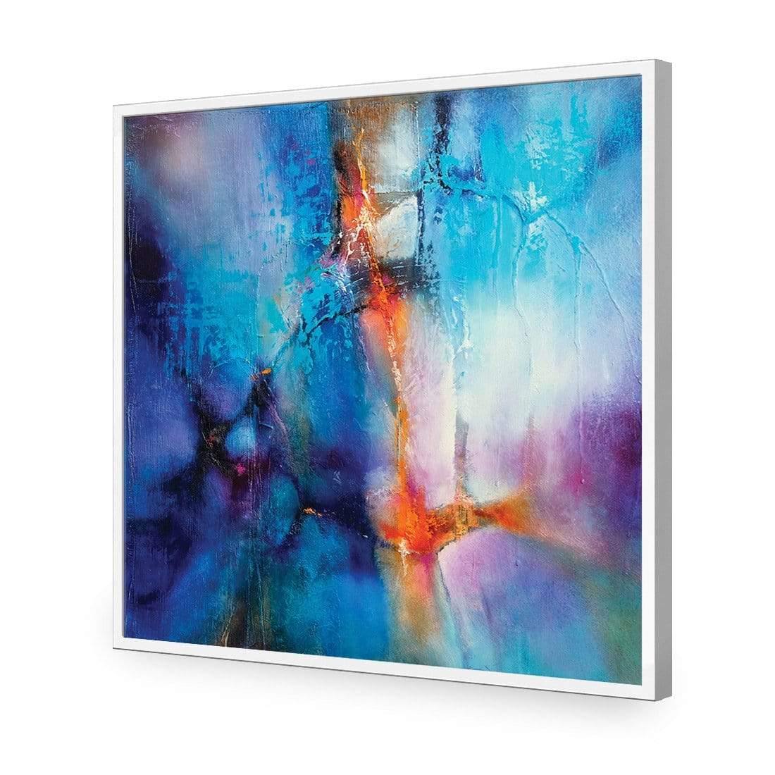Turquoise and Magenta Splash by Annette Schmucker