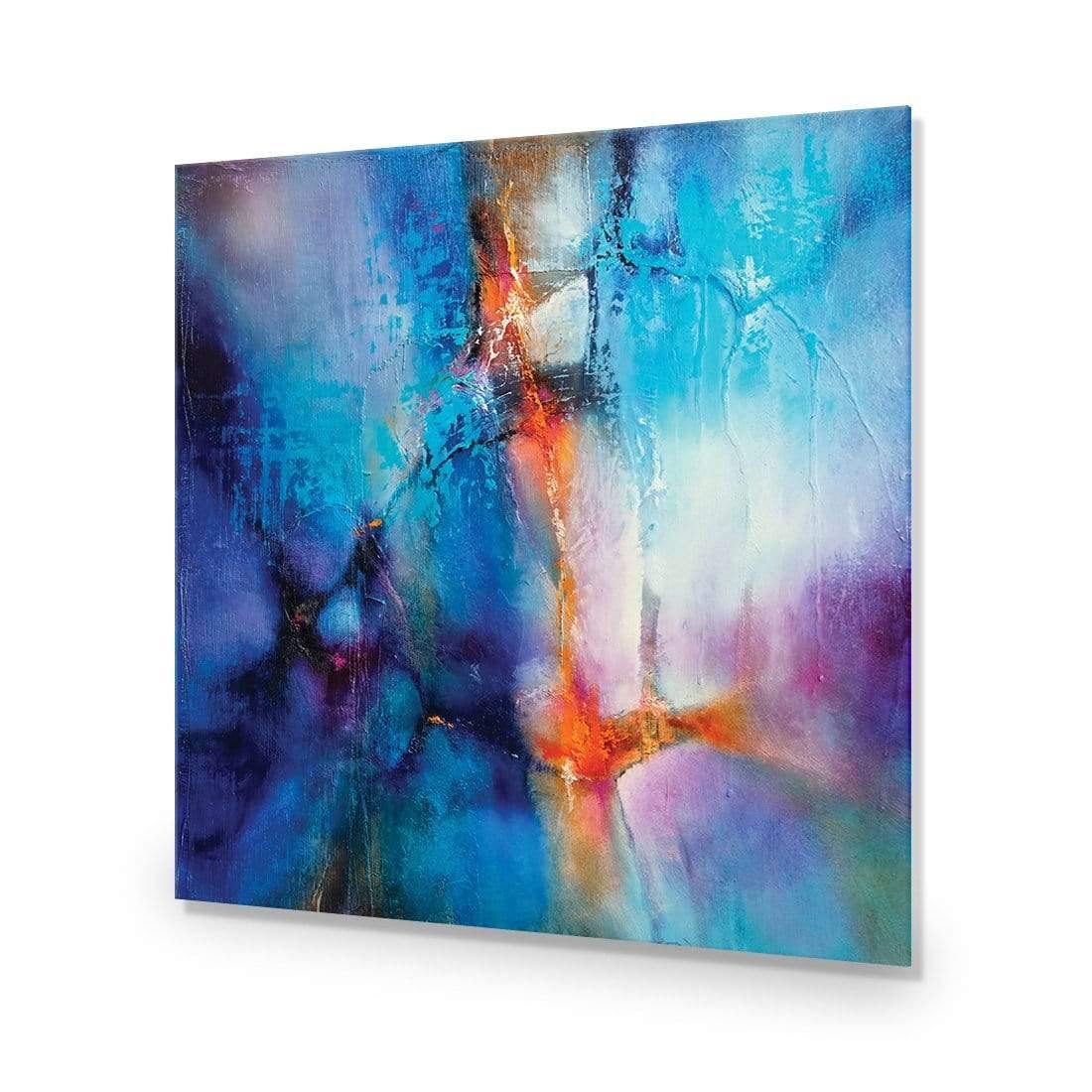 Turquoise and Magenta Splash by Annette Schmucker