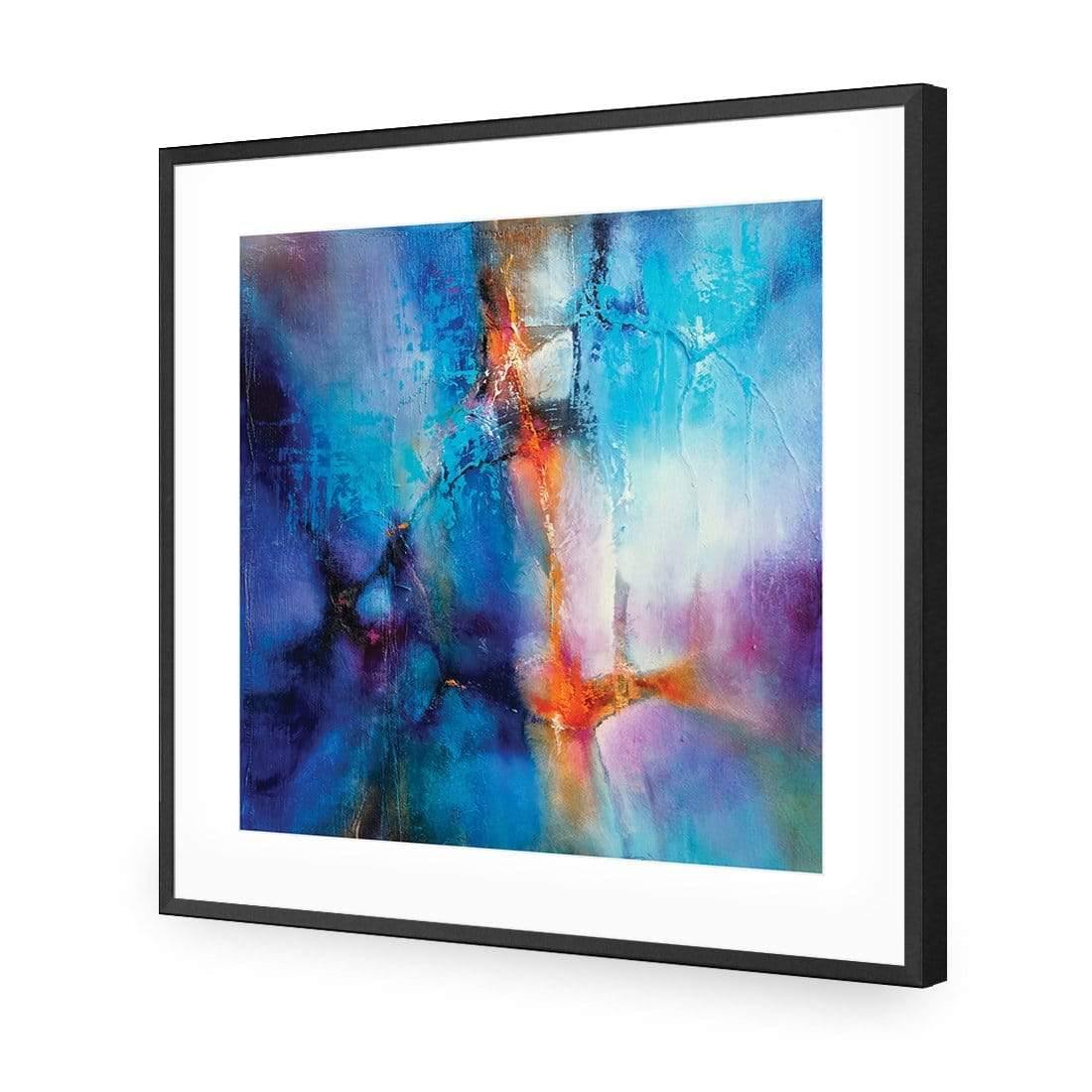 Turquoise and Magenta Splash by Annette Schmucker