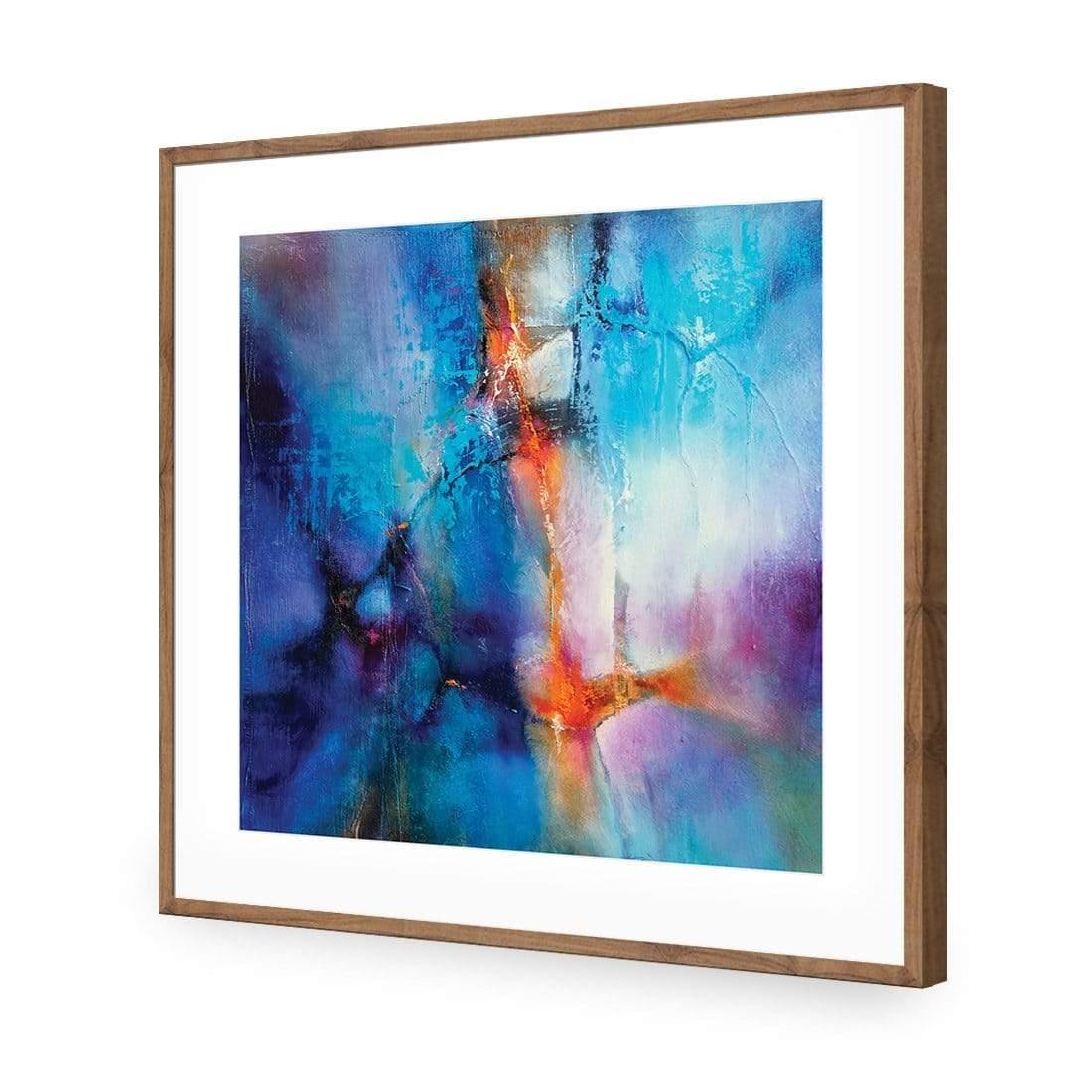 Turquoise and Magenta Splash by Annette Schmucker