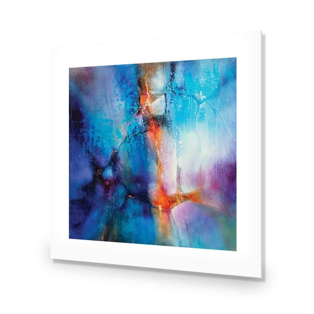 Turquoise and Magenta Splash by Annette Schmucker