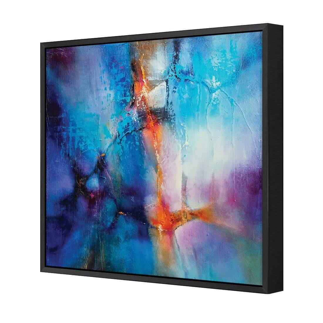 Turquoise and Magenta Splash by Annette Schmucker