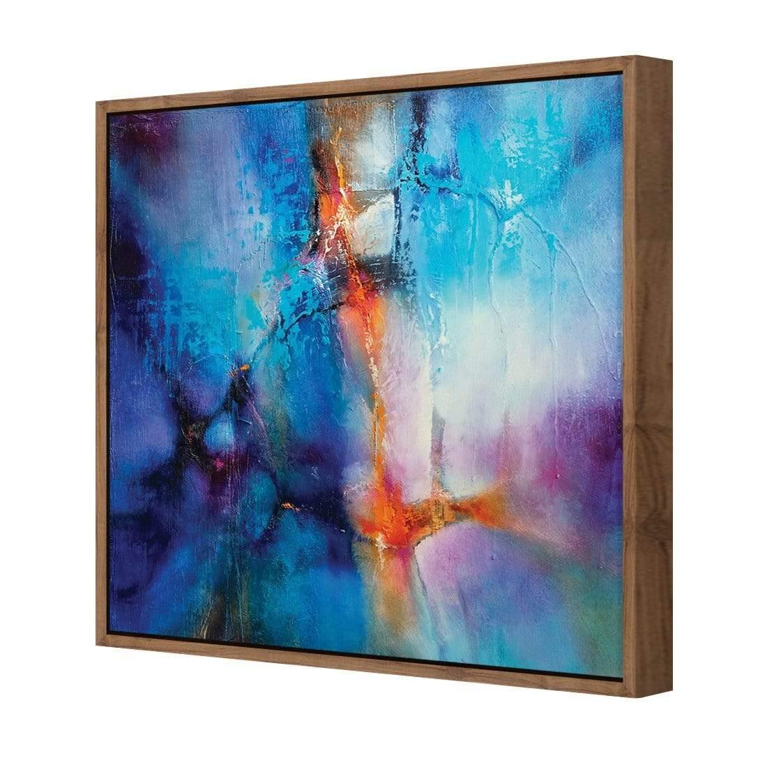 Turquoise and Magenta Splash by Annette Schmucker