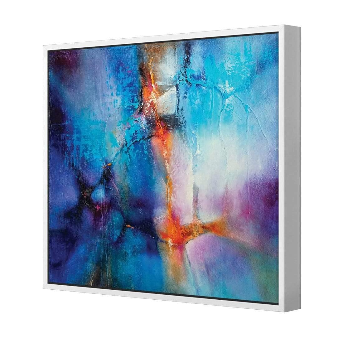 Turquoise and Magenta Splash by Annette Schmucker