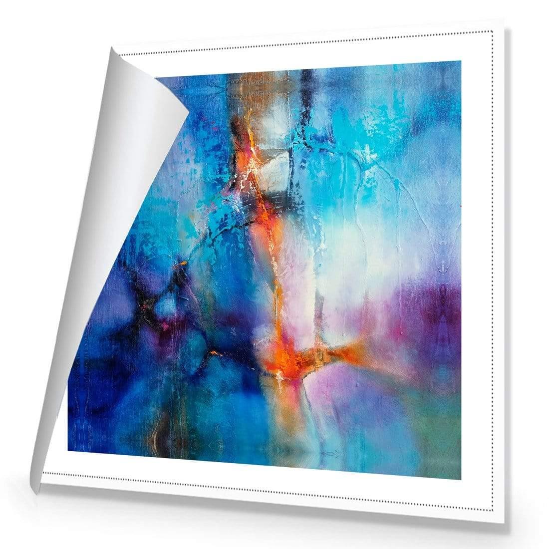 Turquoise and Magenta Splash by Annette Schmucker