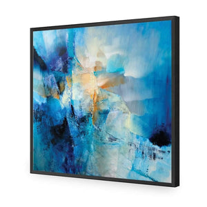 Spring Knocks by Annette Schmucker | Classic Acrylic | Flat Frame No Border | Black