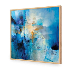 Spring Knocks by Annette Schmucker | Classic Acrylic | Flat Frame No Border | Oak