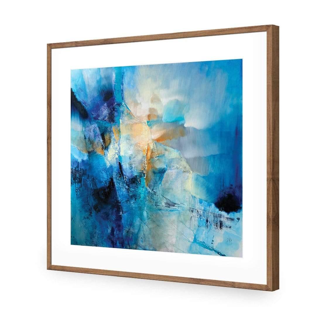 Spring Knocks by Annette Schmucker | Classic Acrylic | Flat Frame With Border | Natural