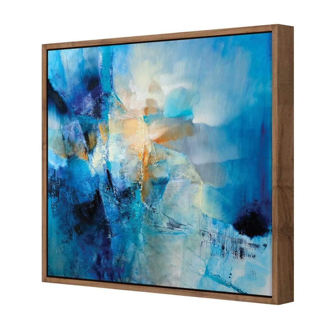 Spring Knocks by Annette Schmucker | Classic Canvas | Floating Frame | Natural