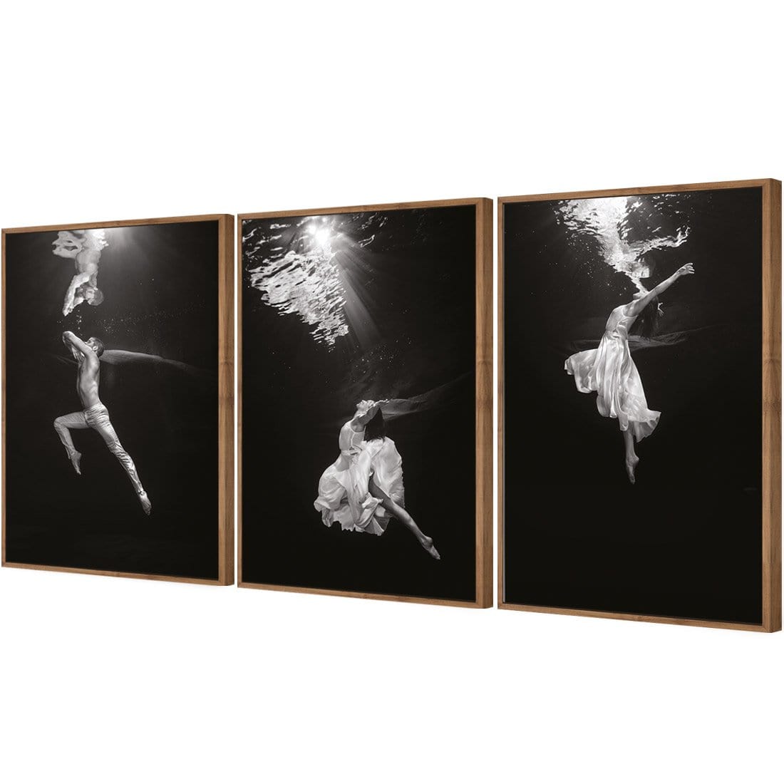 Underwater Ballet Trio Art Set