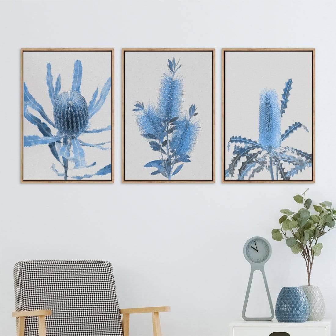 Native Blue Trio Art Set