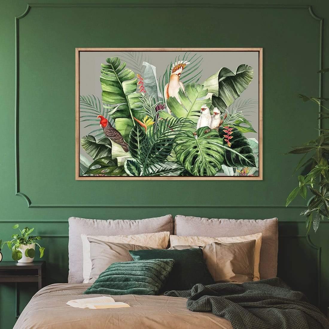 Jungle Exotica Green I (Horizontal)