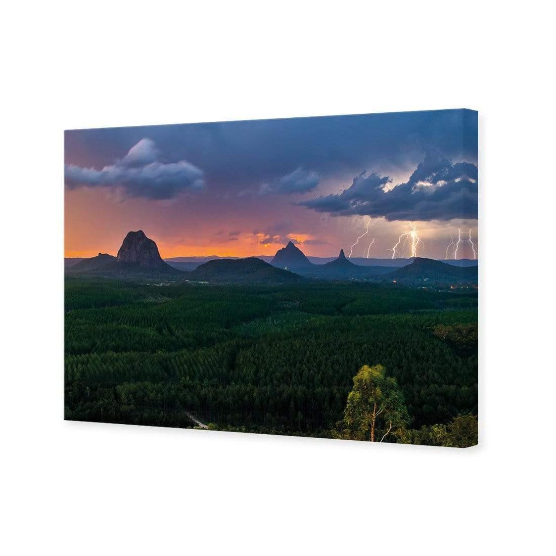 Lightning Over Glasshouse Mountains