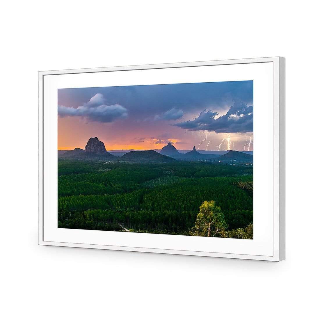 Lightning Over Glasshouse Mountains