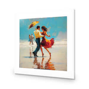 New Dancing On the Beach | Standard Acrylic | No Frame With Border