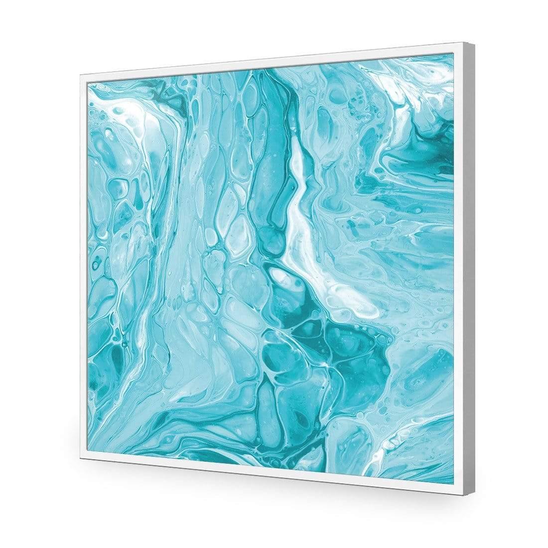 Romanticism in Aqua (Square)