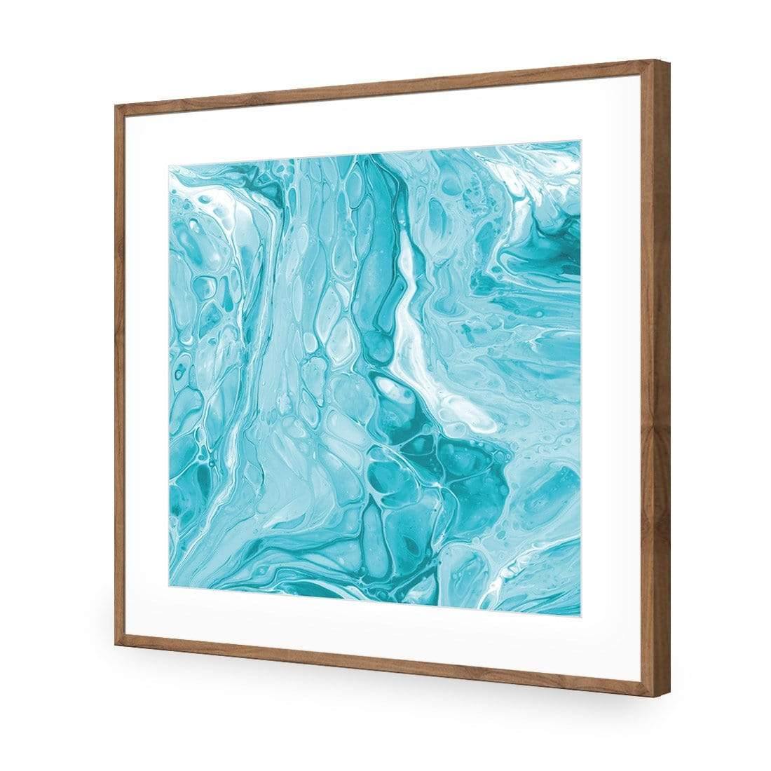 Romanticism in Aqua (Square)