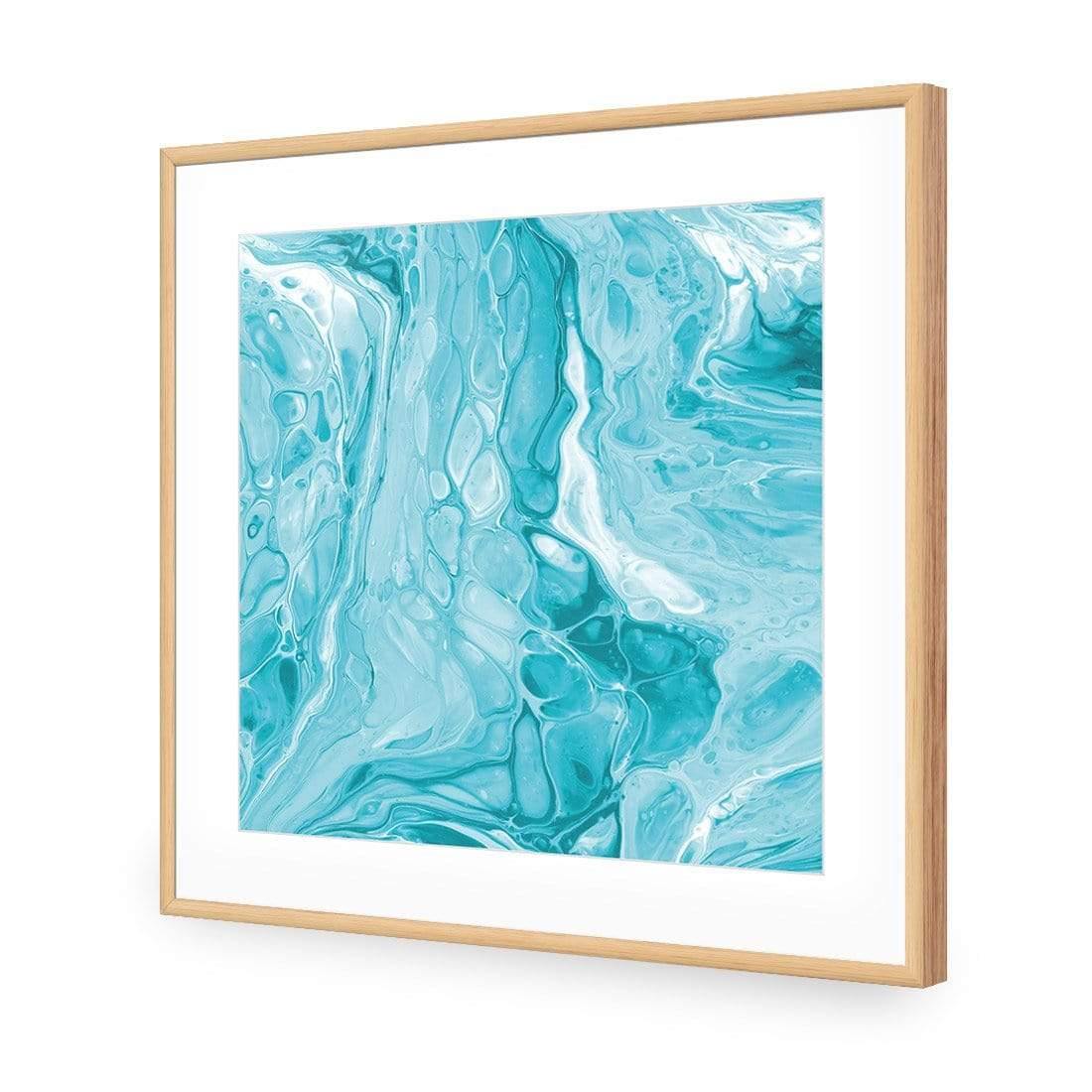 Romanticism in Aqua (Square)