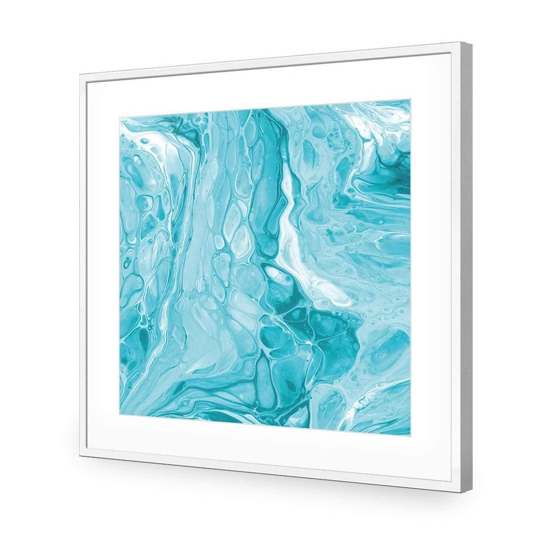 Romanticism in Aqua (Square)