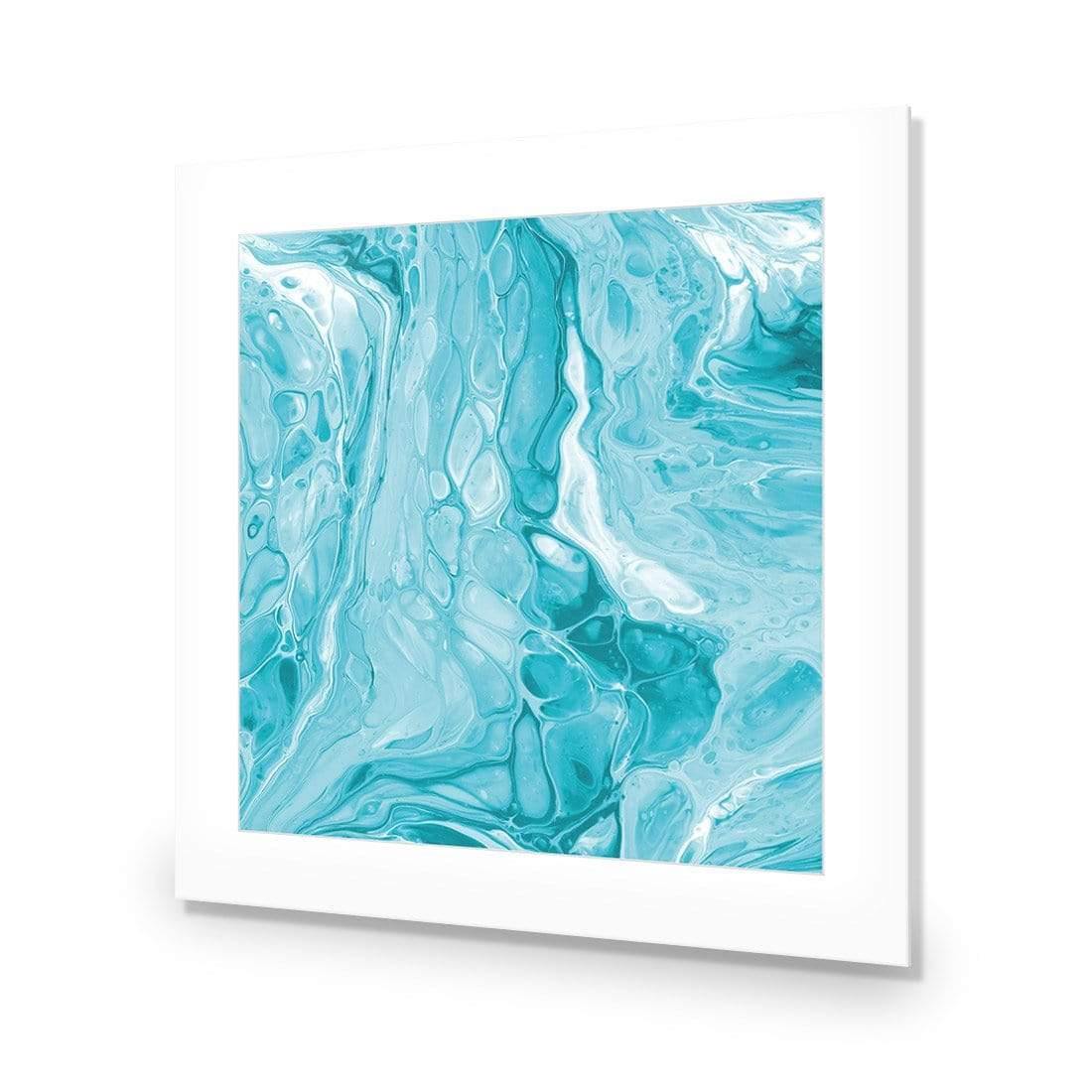 Romanticism in Aqua (Square)