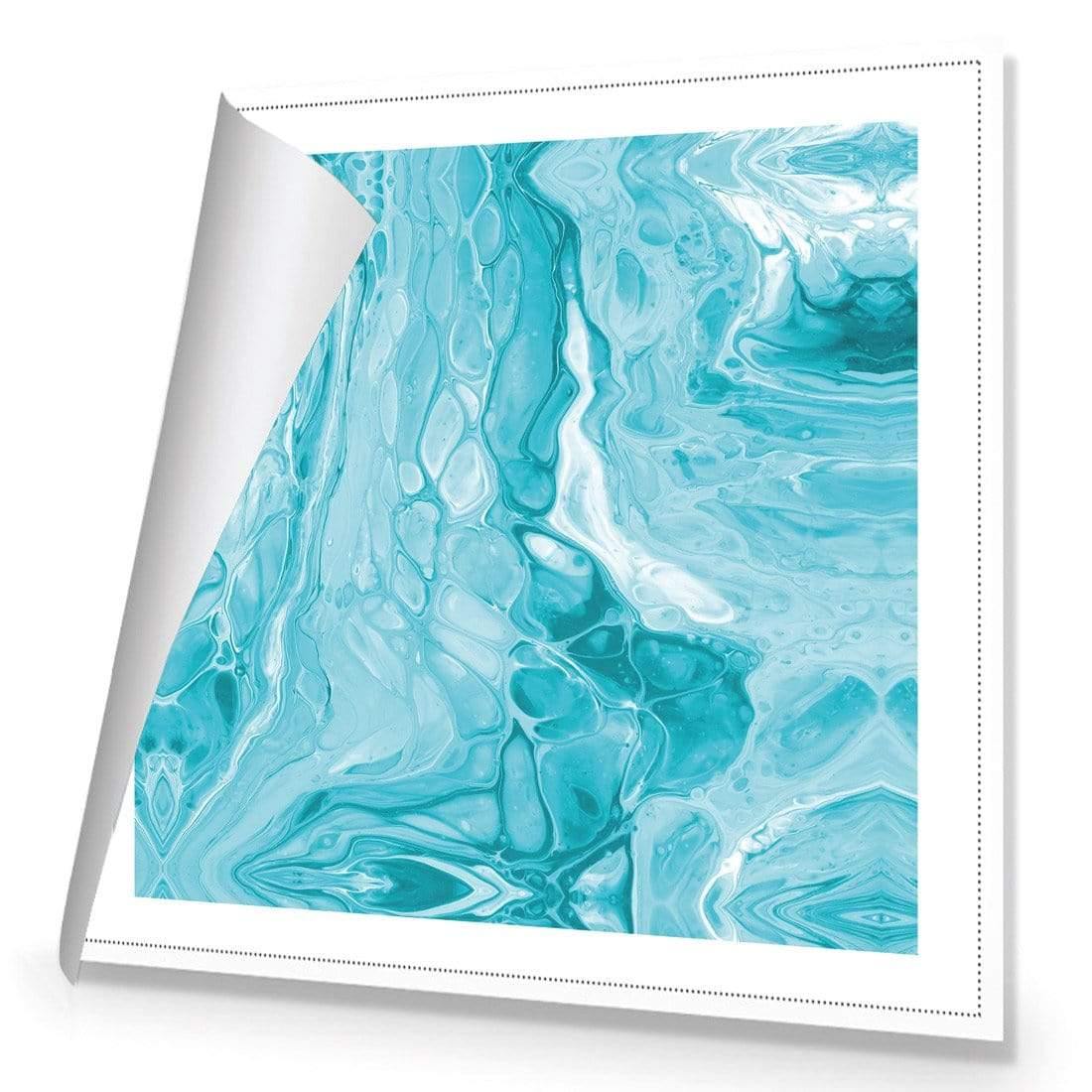 Romanticism in Aqua (Square)