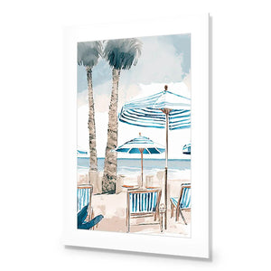 Palm Tree Paradise | Classic Acrylic | No Frame With Border