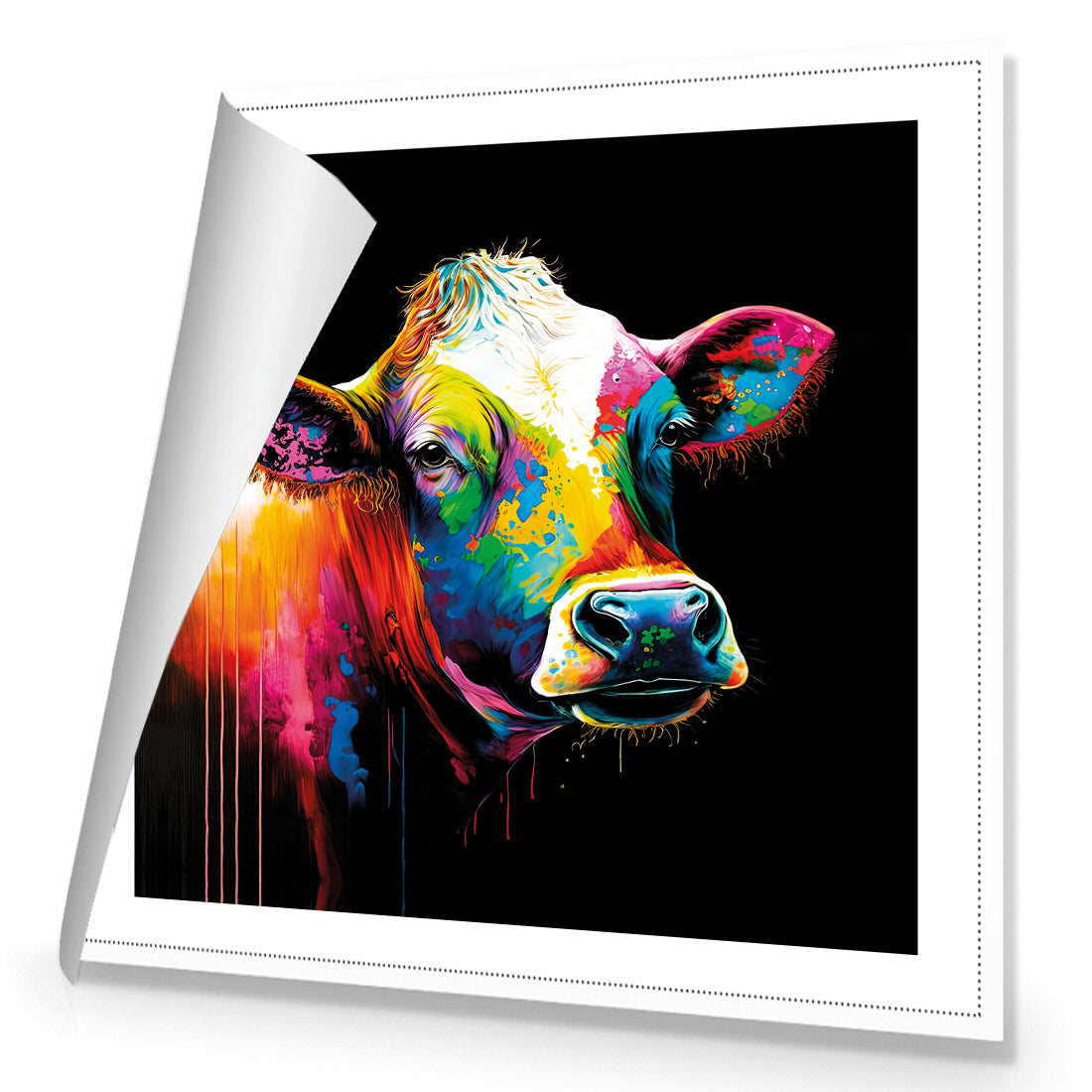 Rainbow Cow