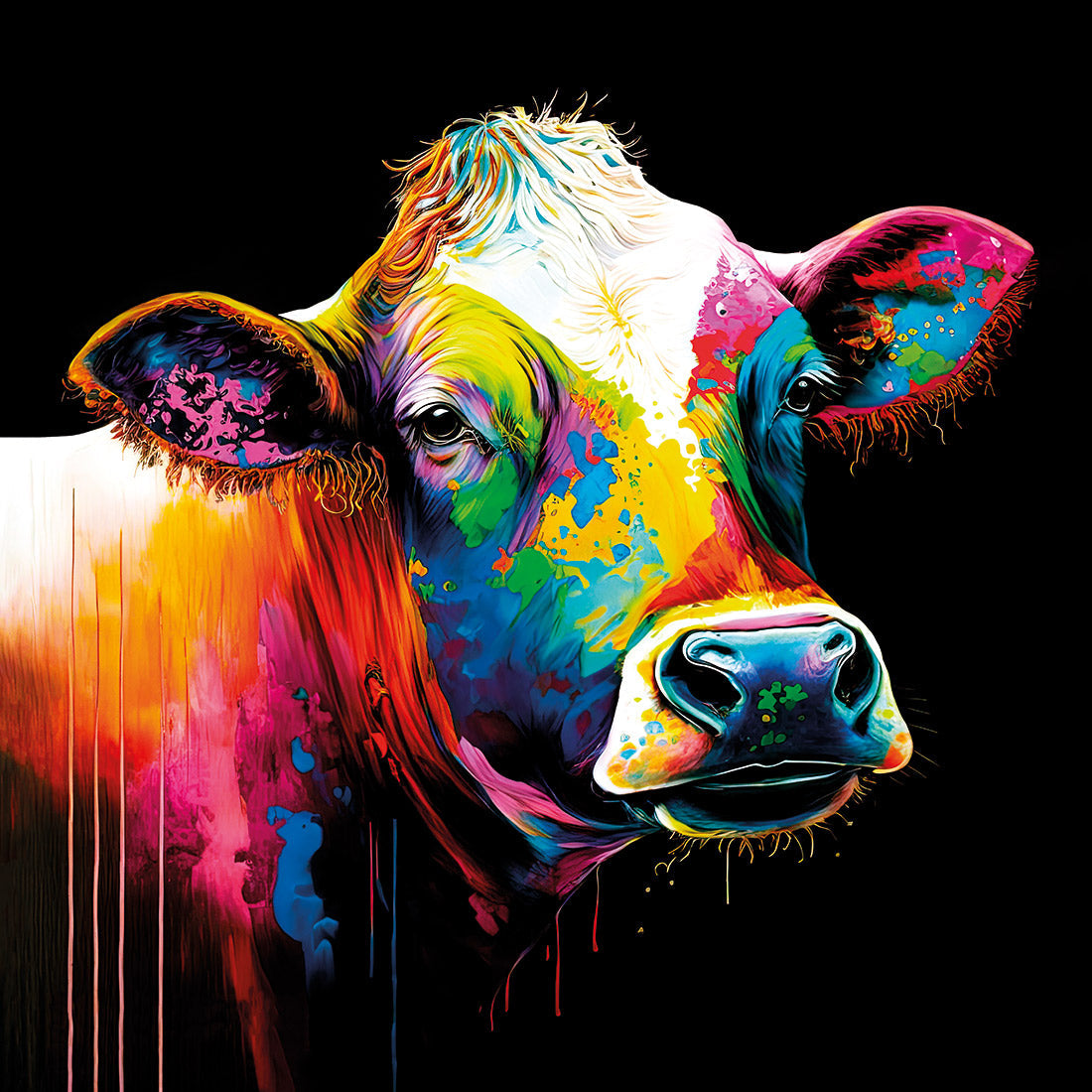 Rainbow Cow