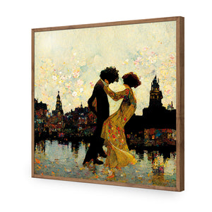 Walking on Air | Classic Acrylic | Flat Frame No Border | Natural