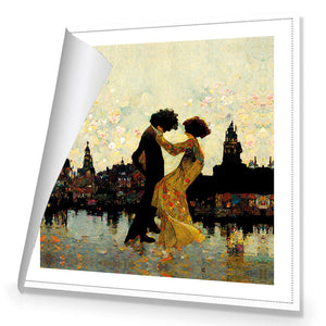 Walking on Air | Classic Canvas | No Frame | Rolled Canvas
