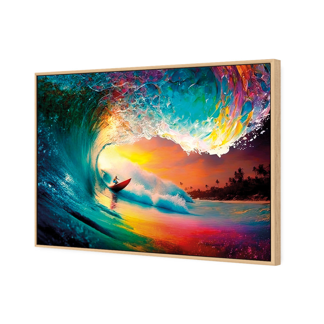 Rainbow Surf Sunset II