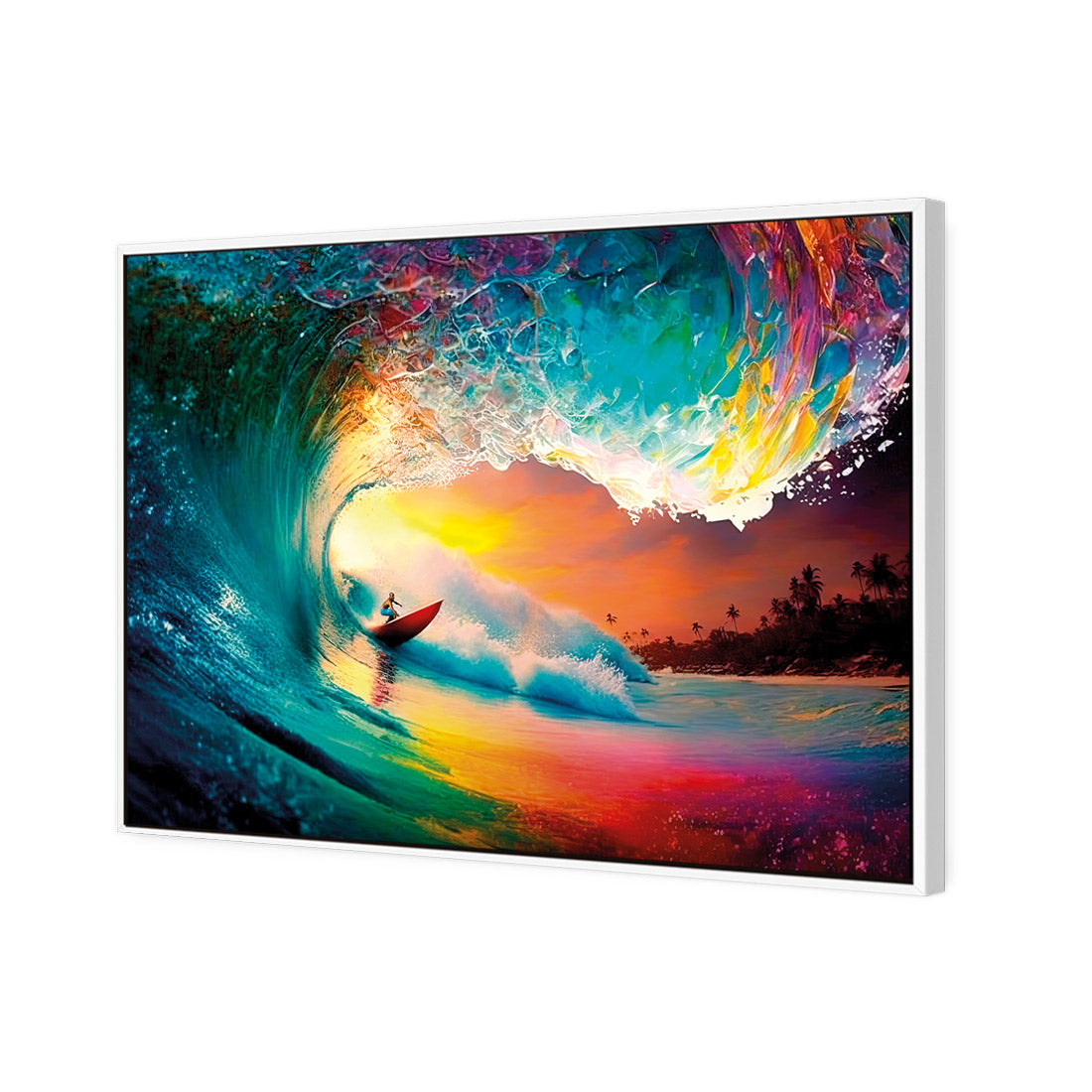 Rainbow Surf Sunset II