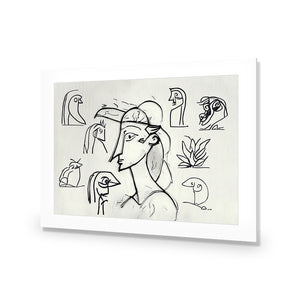 Something Sketchy | Classic Acrylic | No Frame With Border