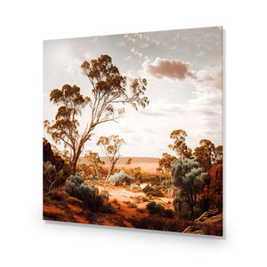 Way Out Back | Classic Acrylic | No Frame No Border