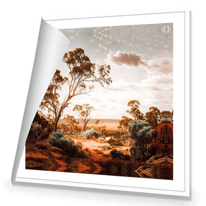 Way Out Back | Classic Canvas | No Frame | Rolled Canvas